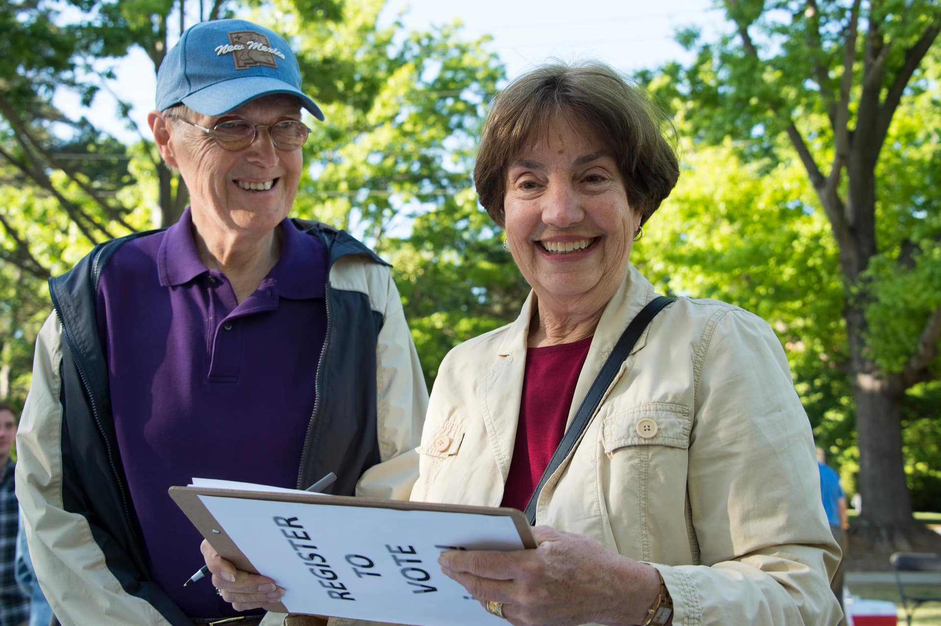 Canvass for Beth Helfrich in Huntersville